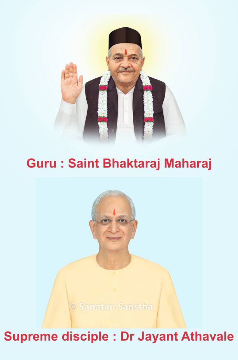 Despite achieving great success in medical field, Dr. Jayant Athavale realized MedicalScience alone couldn't explain deeper causes of human suffering!
Guided by His Guru, Bhaktaraj Maharaj he began sadhana &amp; develped a unique methodical approach to spirituality
#Gurudev_Janmotsav