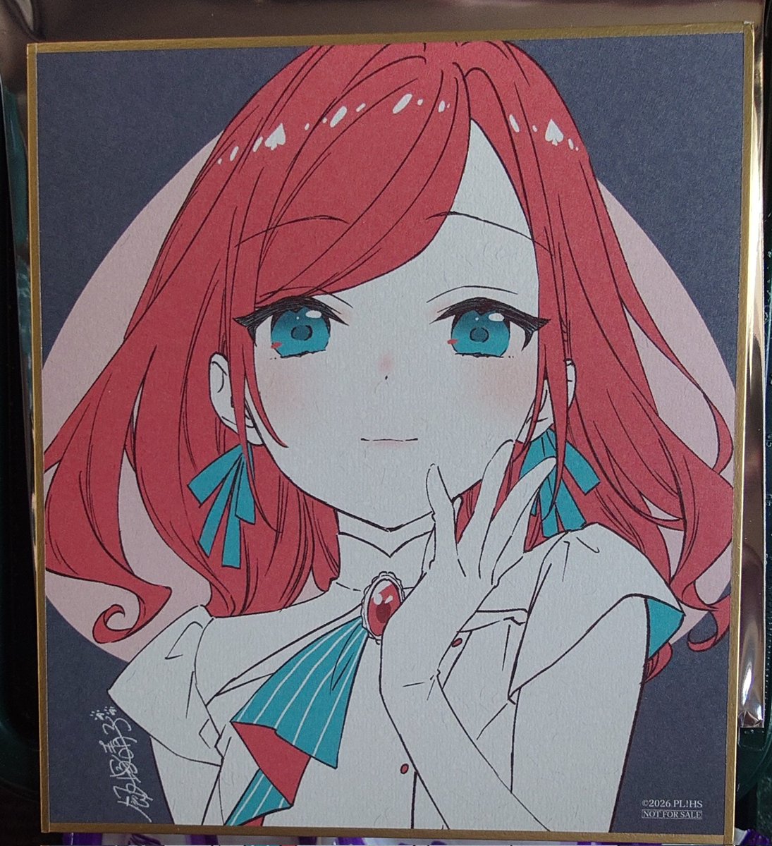 FCZEPHYR0913's tweet photo. 映画蓮ノ空見てきました。
序盤の内容からネタバレになってしまう内容でしたが、ラストの歌が良かった。
色紙はセラス柳田リリエンフェルトちゃんでした。
#蓮ノ空 https://t.co/4P0FJqNzNW