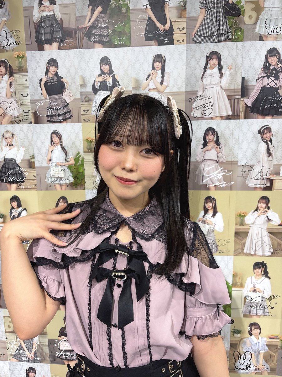 ⋰ #アイドル109人展 Supported by ROJITAチェキ会🦋✨ ⋱ #天音めろ