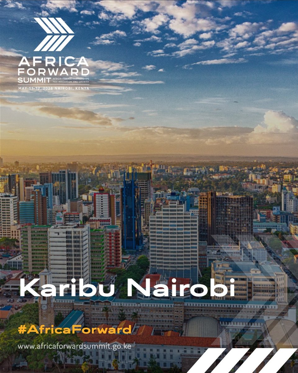 Terry_ke001's tweet photo. Karibu Nairobi, Karibu Kenya for the #AfricanForwardSummit , May 11th -12, 2026.
Seven Themes, One Agenda.
#TheNairobiReset #KenyaHosts https://t.co/CkQ0w8eTvv