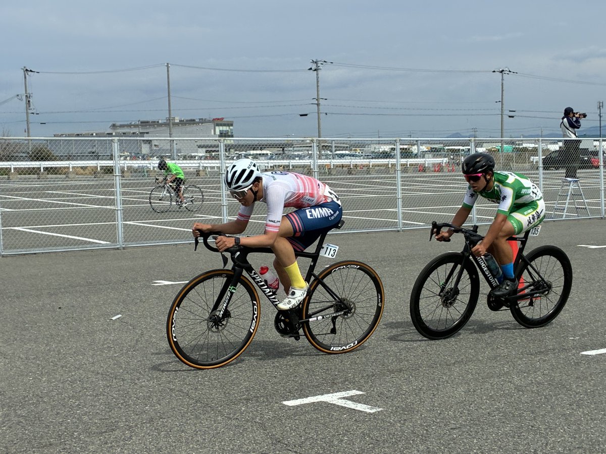 328works1's tweet photo. 【レース情報】
5/10(日) JBCF大磯クリテリウム

13:10- E3-1(0.85km×14周=11.9km) 橘田
15:20- E1(0.85km×30周=25.5km)御堂 永友 蠣崎 向井

応援よろしくお願いいたします。

#TEAMEMMACycling
#総合メディカル
#ワタナベオイスター
#北里大学 https://t.co/6Enstk8Dvf