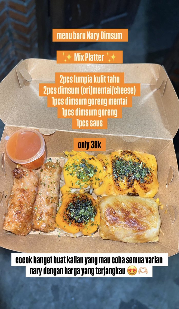 NaryDimsum's tweet photo. READY STOCK (10.00-22.00)

dubai chewy cookie (us,me,bites)
dimsum mentai tobiko
dimsum goreng keju 
lumpia kulit tahu

📍Waserba Sipodang

available di outlet, grab food, shopee food https://t.co/Aw1XyXqZa9