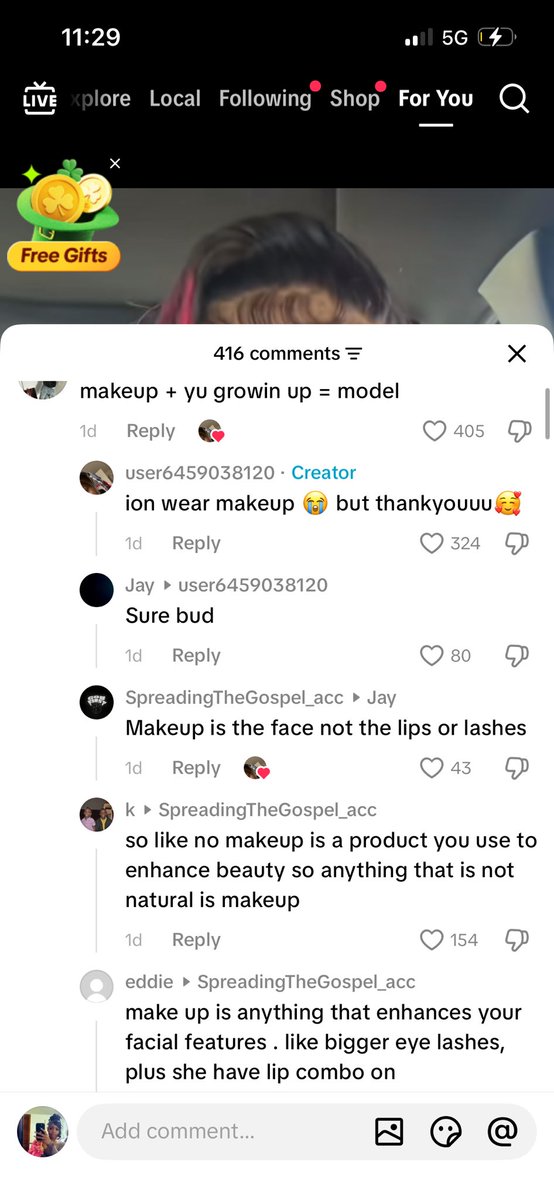 you ain’t seen haters til you get on tiktok comments 😭😭😭😭