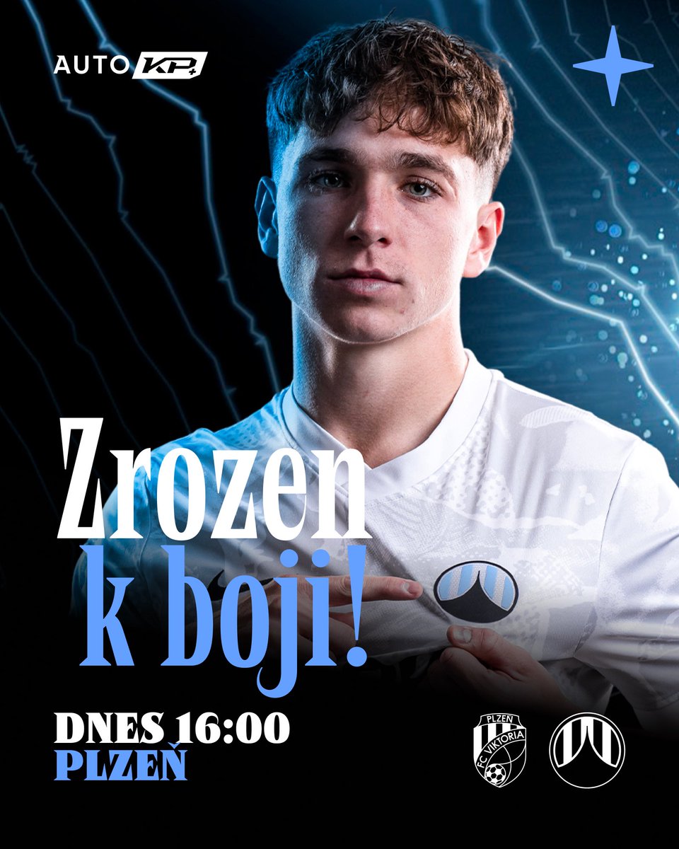 ⚡ MATCHDAY ✨ #PLZLIB 
Dnes zabojujeme o ligové body v Plzni. #zrozenkboji