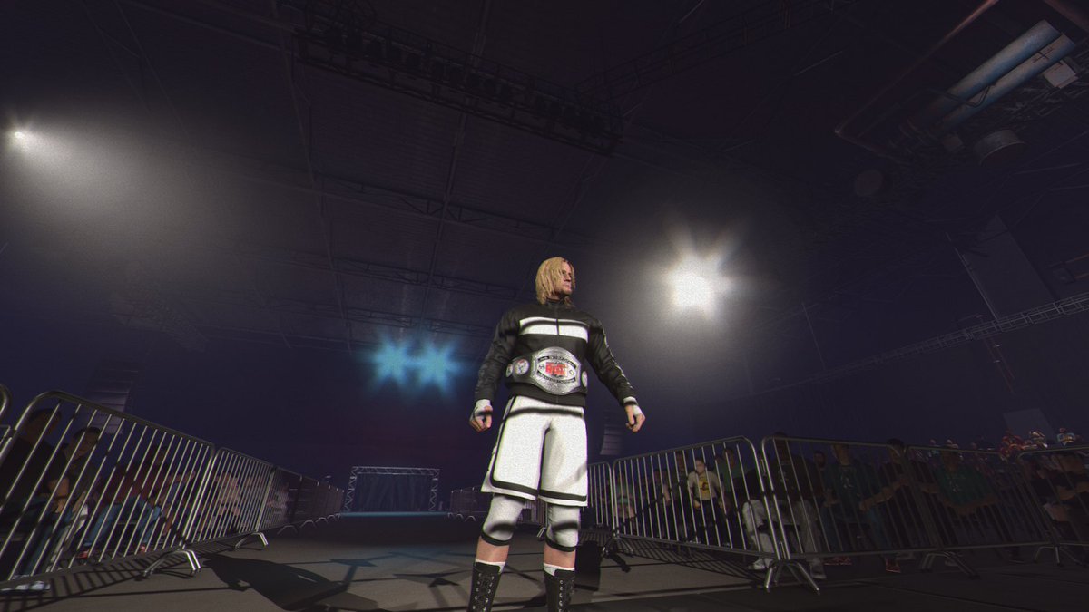 RealGamerGamer's tweet photo. A straight classic with Cm Punk &amp; Terry Funk 🔥🔥 #wwe2k @WWEgames https://t.co/QxhTb6h7JV