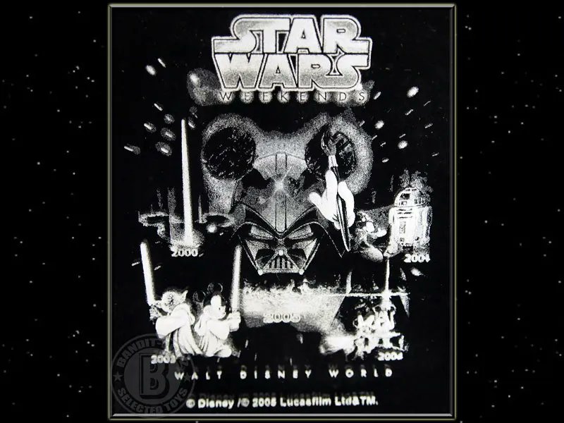 スター・ウォーズウィークエンド2005 クリスタルペーパーウェイトLE75