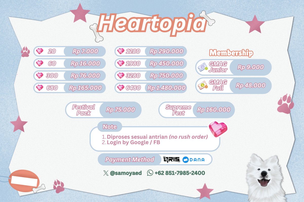 openn heartopia event terbaruu 🫶🏻🫶🏻