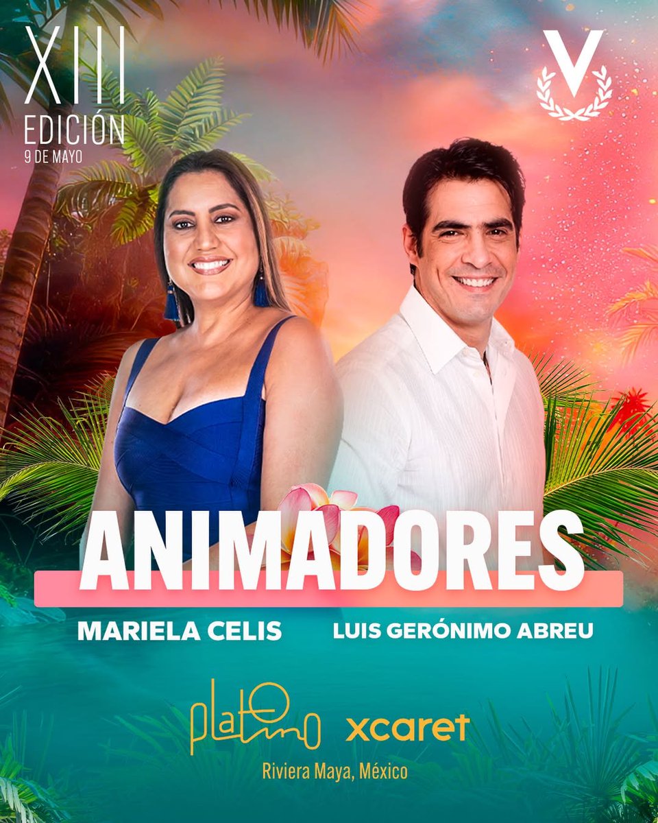 josefco27's tweet photo. Mariela Celis y Luis Gerónimo Abreu serán los animadores de la transmisión de Venevision de los Premios Platino.

¿Qué tal? https://t.co/xQAiuRImmb