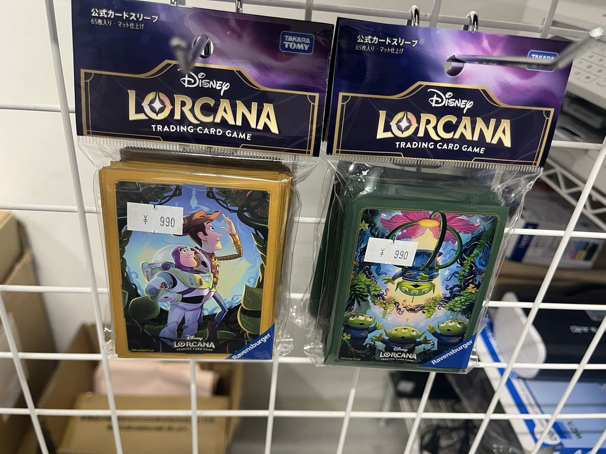 💎販売情報💎 #ロルカナ 当店ではキャラクターカードスリーブを販売中