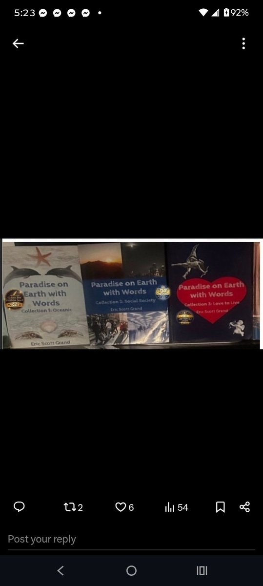 granda_eric's tweet photo. Paradise on Earth with Words Collections series 1,2,and 3 Available on Amazon https://t.co/ZixQdXr6t2 https://t.co/1z985bGBxf