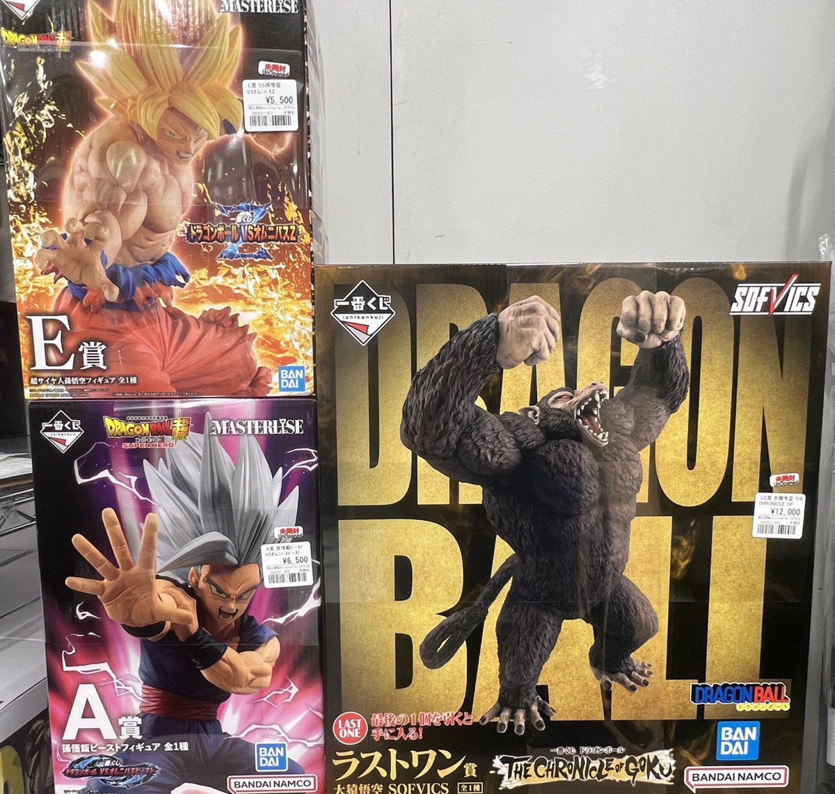 🔥販売中🔥】 ドラゴンボール一番くじ各種 □THE CHRONICLE OF GOKU