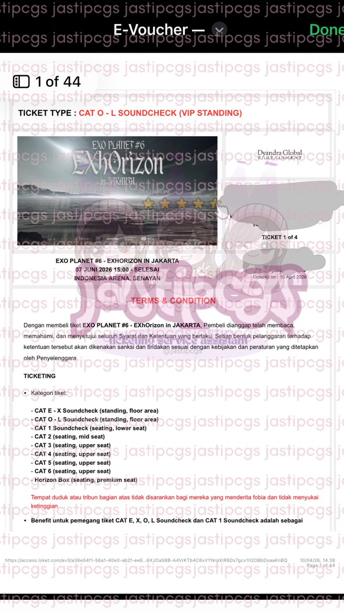 GABS | jastipcgs - open trip tweet media