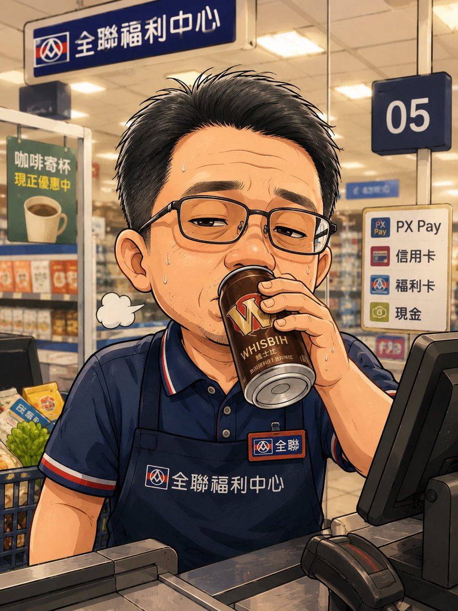 johnved's tweet photo. 整週都在支援收銀
累ㄇㄚ˙了

易拉罐的阿比
喝了還是很累 https://t.co/PipsBmx3Gm