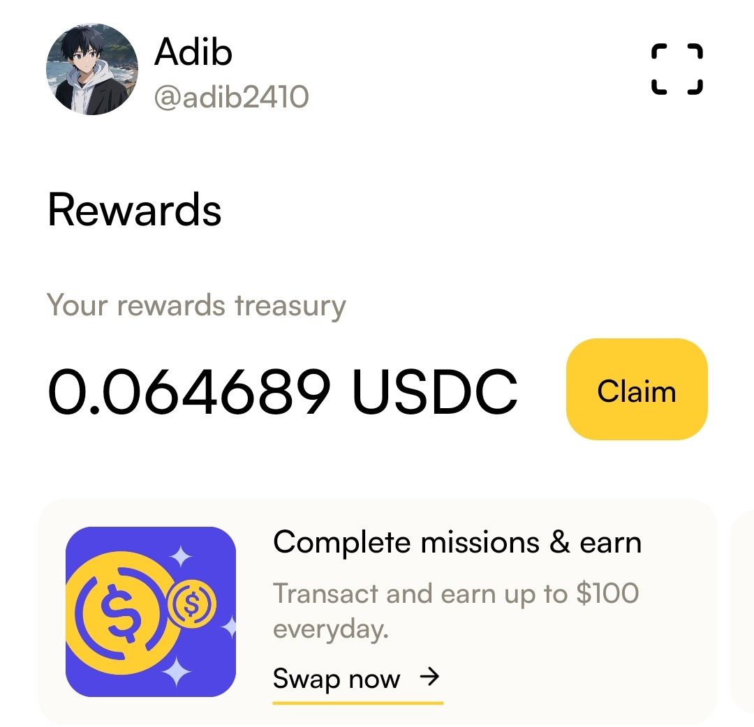 Adib2410119's tweet photo. Wow today I earned $0.06 from @moovexyz wallet . I made some transactions there so I got this reward. There are also many other ways to earn rewards.

If you refer there, you can earn 20% from your referrals 😻

If you make transactions there, there are also separate rewards. I really liked these things.

Their app is also good as a wallet. You can try using it.