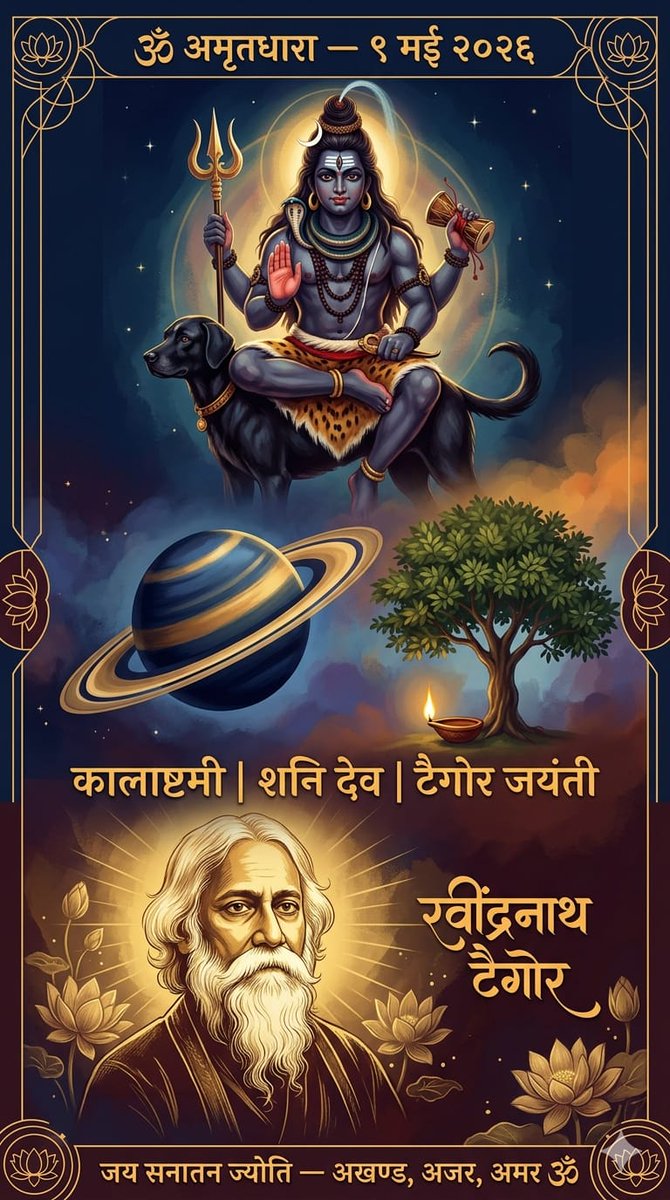 ⚫ **शनि देव — न्याय के देवता**

*"यथा बीजं विना क्षेत्रं... फलं नोत्पद्यते"*
— महाभारत

कर्म का फल निश्चित है — शनि बिना भेद के देते हैं।

शनिवार उपाय —
• हनुमान-चालीसा पाठ
• शमी वृक्ष के नीचे दीप
• काले तिल, सरसों-तेल का दान

#ShaniDev #ShaniPuja ⚫🙏