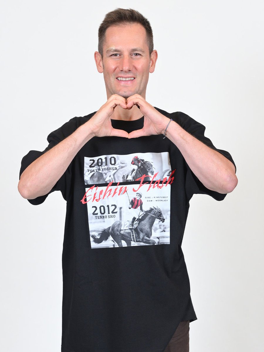 エイシンフラッシュ　東京競馬場限定　Tシャツ(L) キーホルダー クリアファイル ラストスパート！！✊️ #ミッテン府中 のPOPUPも5/10(日)まで！ 明日
