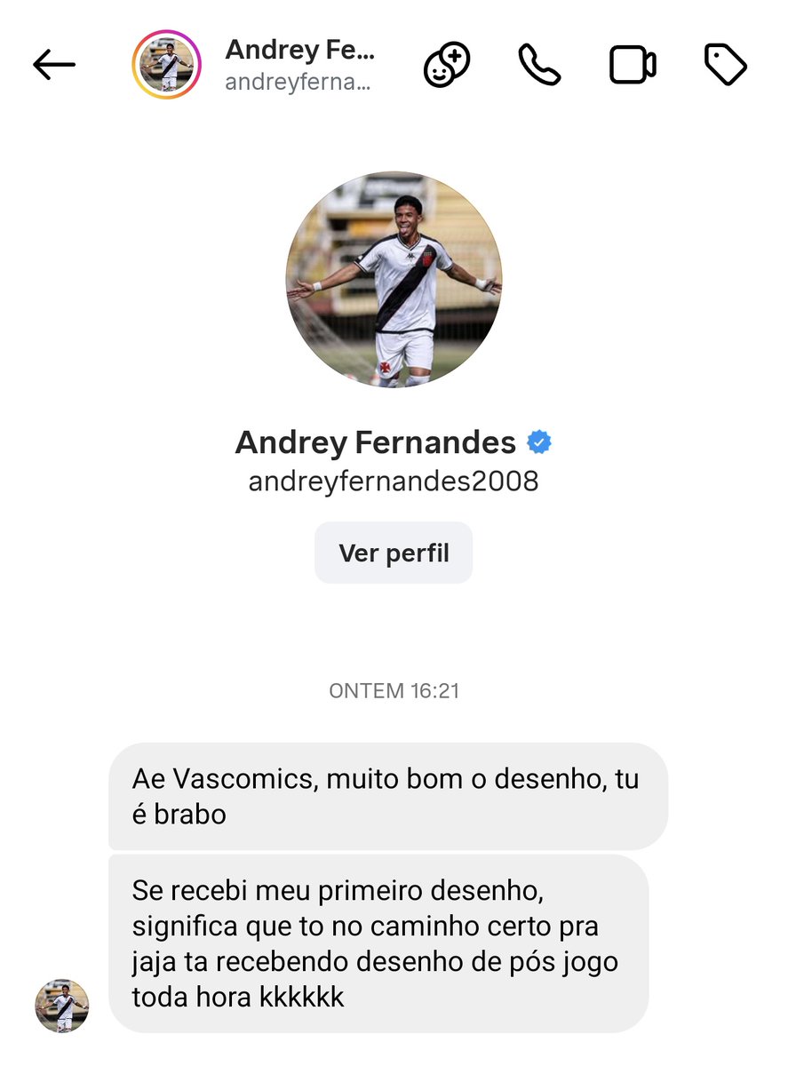 Humilde e motivado por desenhos 
Merece todo sucesso 💎