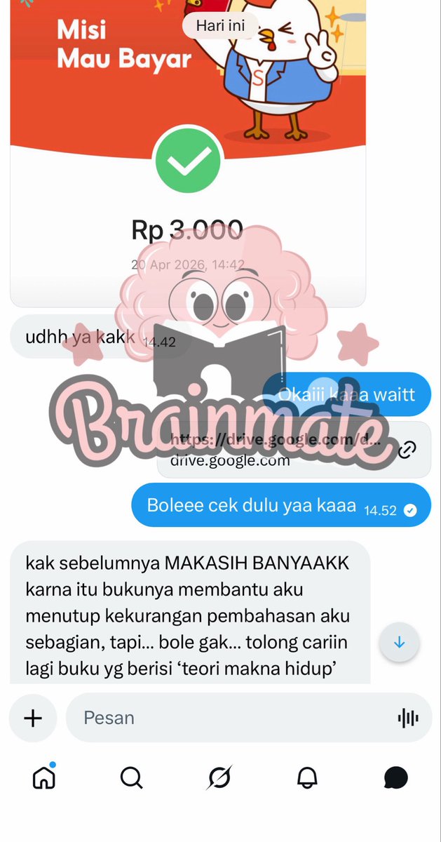 brainmate ⪩⪨ Tugas numpuk? siap kita ratakan🔥 tweet media