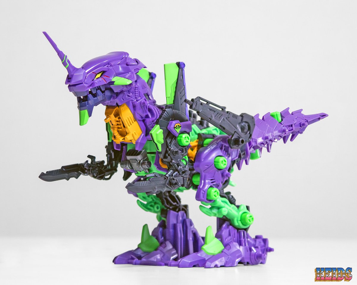 keidszoids's tweet photo. 【汎用獣型決戦兵器ゼノレックス】
なかなかにマッチしているエヴァゾイド
エヴァ形態が、ゼノレックスでいうところの "巨大化換装進化" なのでボリュームがある
いい面構えだぜ
#ゾイド #ZOIDS #エヴァンゲリオン https://t.co/E1jq5WwjaO