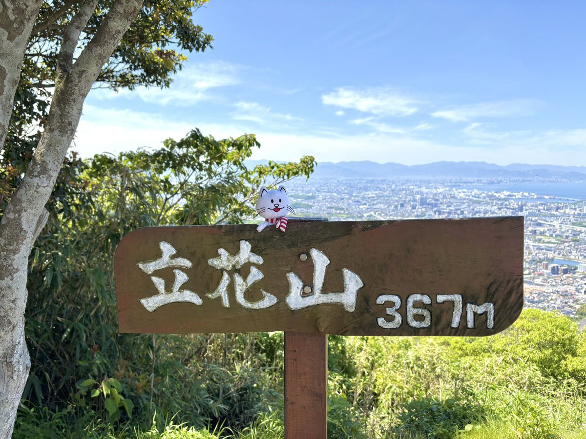 boc_manana's tweet photo. 立花山⛰
登り0:31
下り0:28
 #ぼっち登山部活動記録 https://t.co/kgLVlw9FV2
