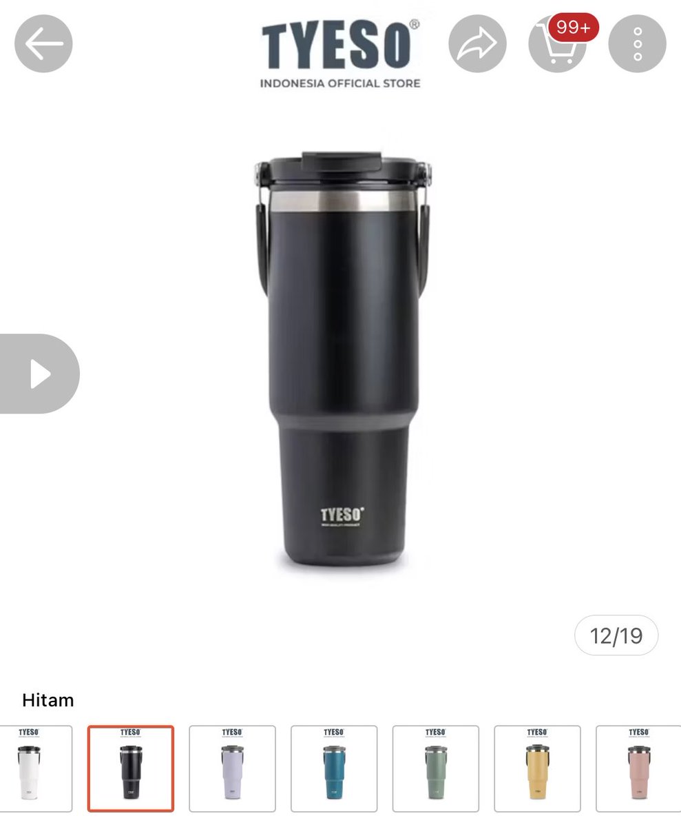 salzooo's tweet photo. @sondehalfmoon_ Aku pake TYESO yang 1200 ml ini worth it banget!

https://t.co/UvDN0JeyCs

+ Bisa minum pake sedotan / langsung (ada 2 lids)
+ Pegangannya kayak ember dan bisa dilipat, jadi hemat storage https://t.co/y8fY07bH5p