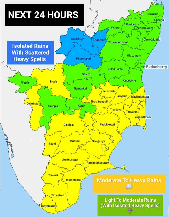 TamilNadu Weather Updates-K.Anwesh tweet media