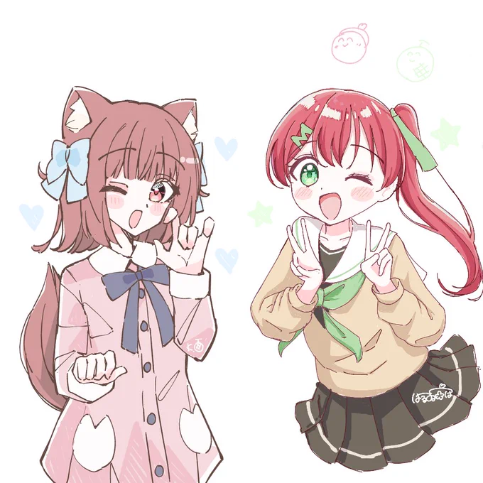 久々にメロンさんと絵チャしたー!楽しかった!