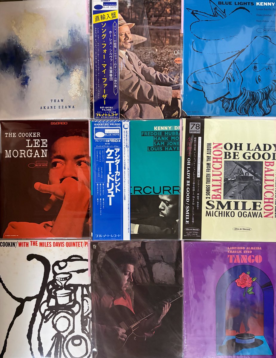 今日は ジャズ追加です！ 中々いい感じのラインナップ^_^ #ジャズ