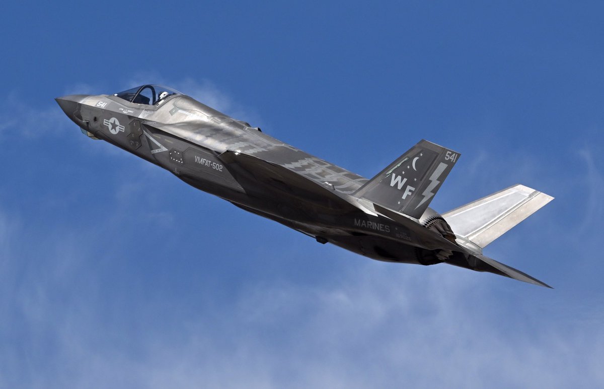 AgcDet's tweet photo. VMFAT-502 Nightmares Demo Flight        2026.03.22
at Luke AFB https://t.co/ZktQD7WZwm