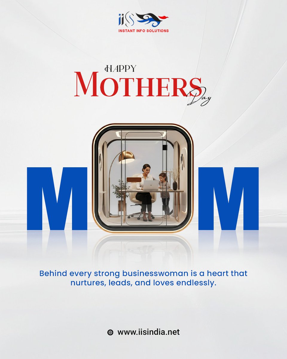 InstantInfoSol's tweet photo. Success has many forms…
and one of the strongest is a mother who leads.

Balancing dreams, deadlines, and unconditional love, she makes it look effortless.

Here’s to every businesswoman💙
Happy Mother’s Day
.
.
.
#Mompreneur #HappyMothersDay #SheLeads #InstantInfoSolutions https://t.co/rp9OQb8crz