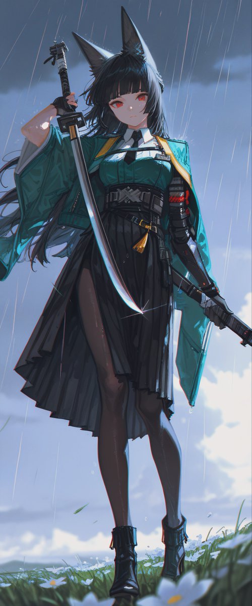 Hoshimi Miyabi 星見雅 🗡️ #zzzero #ゼンゼロ SFW illustration