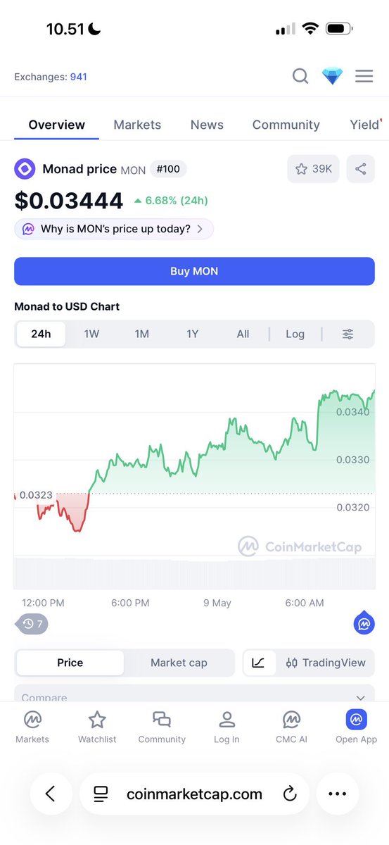 MediaMonad's tweet photo. Haters waiting for the Monad funeral are now watching it moon. 

Don't be a spectator-study Monad before you get left behind! https://t.co/npJdGTvUrB