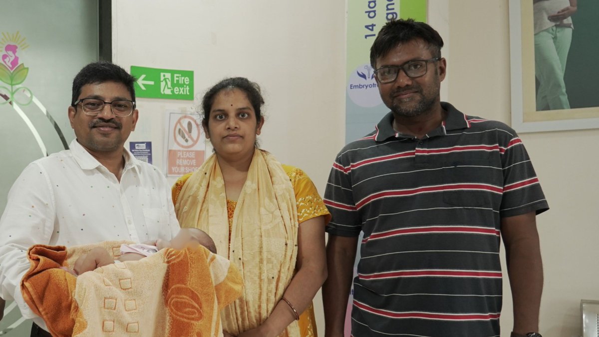 ms_hi_tech's tweet photo. Hi-Tech Super Speciality Hospital’s IVF Centre turns an 8-year infertility struggle into joy  with advanced IVF tech, high success rates, and a couple’s unwavering trust.

#SuperSpecilty #HiTechHospital #HiTechIVFCentre #IVFSuccess #FertilityJourney  #IVFTechnology https://t.co/fkqtkjSAiM