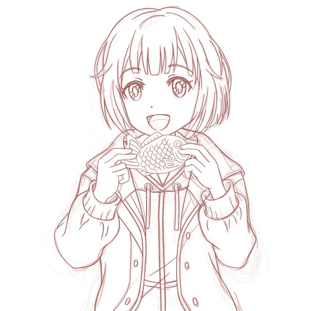 えむちゃん❁ページ 次はえむちゃんを描いています😊 #prsk_FA #鳳えむ