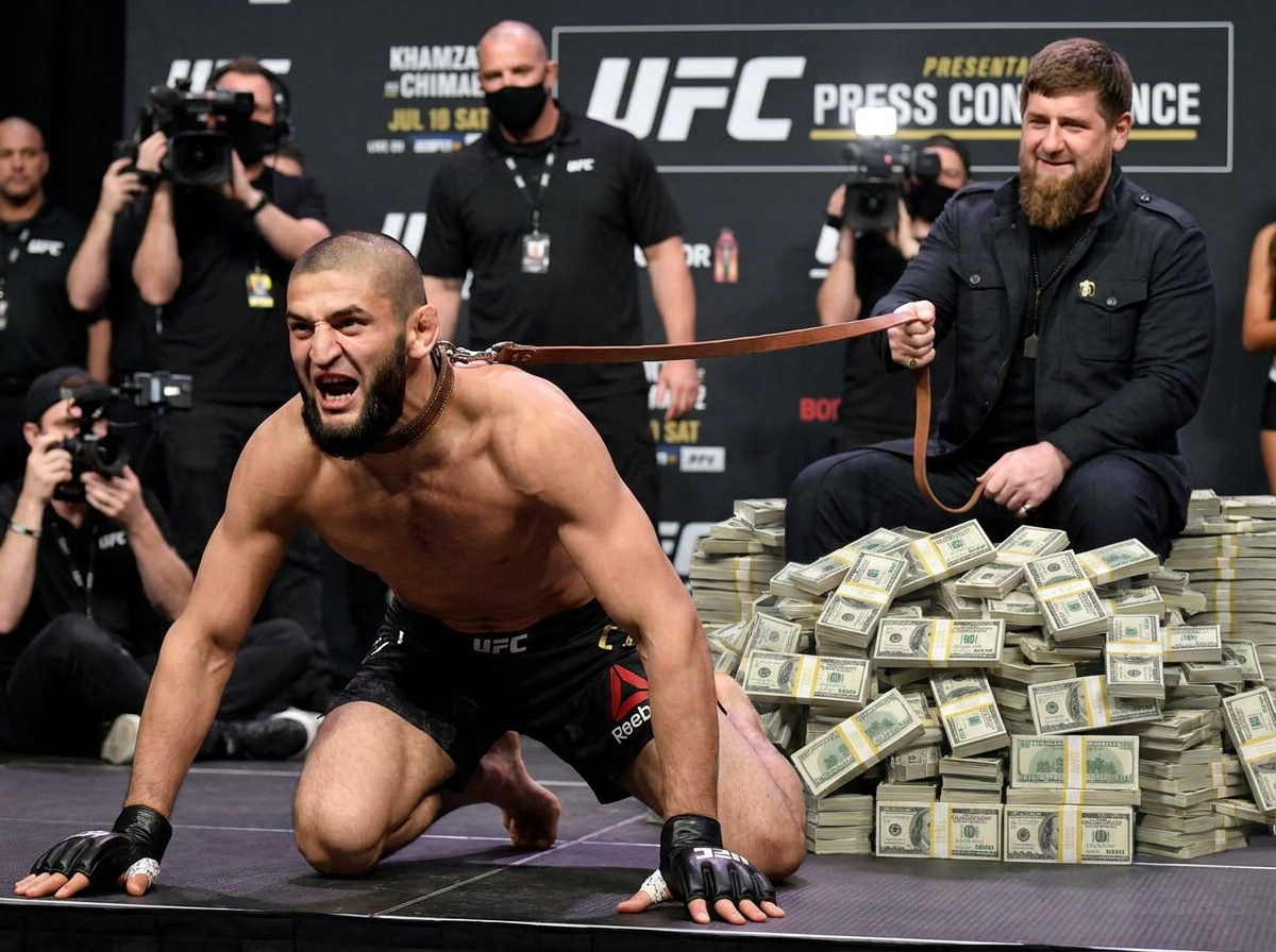 🐒CHIMP OF THE WEEK goes to none other then...

KHAMZAT CHIMAEV

- Kadyrov's puppet bitch
- Paulo Costa's bitch
- Can't make weight
- Anger issues (possibly caused by inbreeding)
- Unprofessional
- Acting tough for the cameras
- Crotch sniffer
- Fanbase is 90% ignorant morons