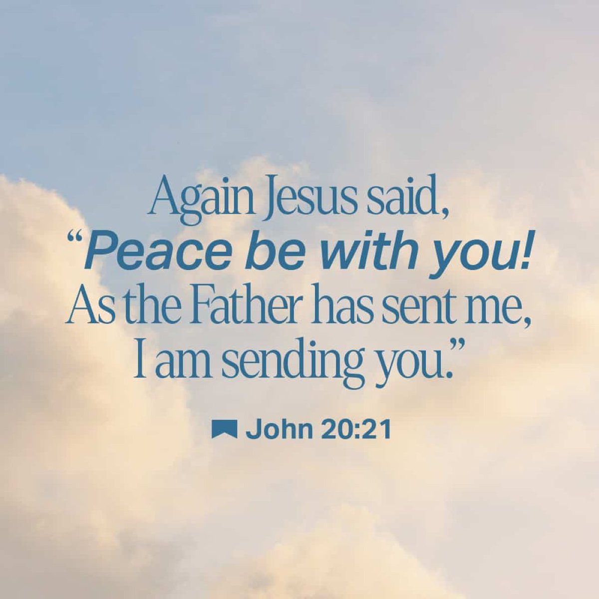 John 20:21

Read today's verse in the Bible App! app.bible.com/votd-2026-05-0…