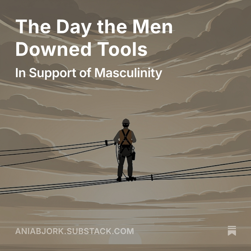 The Day the Men Downed Tools open.substack.com/pub/aniabjork/…