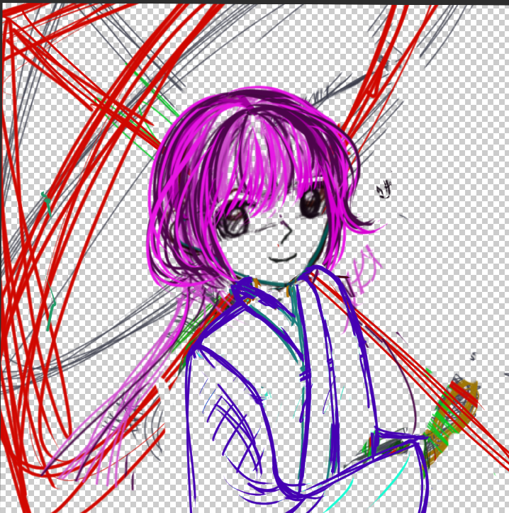 #1年かけて絵を描けるようになる
【2日目】とりあえずなんか描いてみる Part2
なんかバランス変な気もするけど、お豆腐ではなくなった