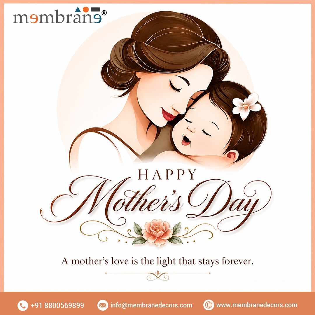 MembraneDecors's tweet photo. A mother’s love is the first gift we ever receive and the strongest support we ever feel. 💖

This Mother’s Day, we celebrate every mom who fills life with care, strength, and endless love. 🌸

Happy Mother’s Day to all the amazing mothers out there! 💐

#MothersDay https://t.co/IMYOHC2oeH