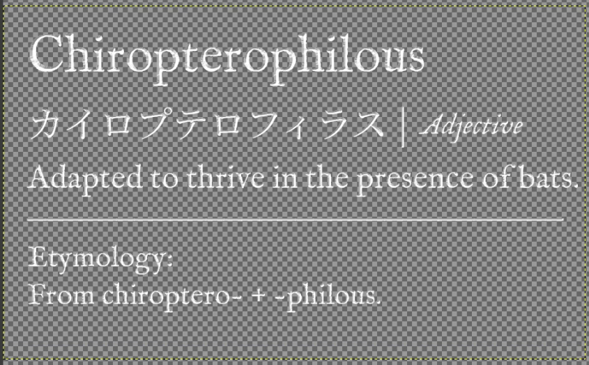 DictionaryWear's tweet photo. Here’s a free GIMP plugin for people who want to make dictionary-entry graphics without manually placing &amp; spacing every text element perfectly.

It supports separate fonts for the headword, phonetic text, part of speech, definition, &amp; etymology.

#GIMP

https://t.co/9rIEzKEIPm https://t.co/0Qp44OnJe5