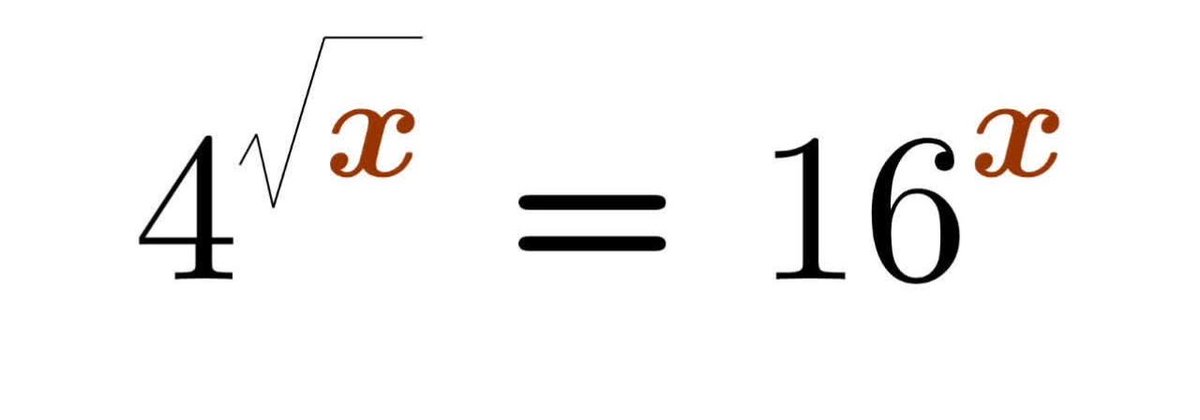 Solve for x