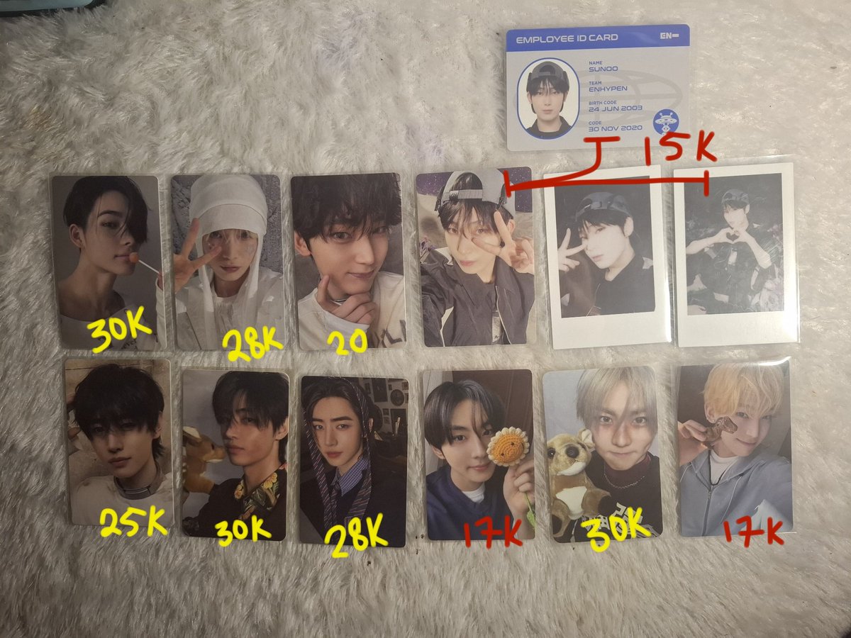 carryou_'s tweet photo. #ensell #wts dm for cek condi 💬
ready kamar, siap kirim
🍊 avail full co/split 
bisa cod https://t.co/Uina4uf3kT