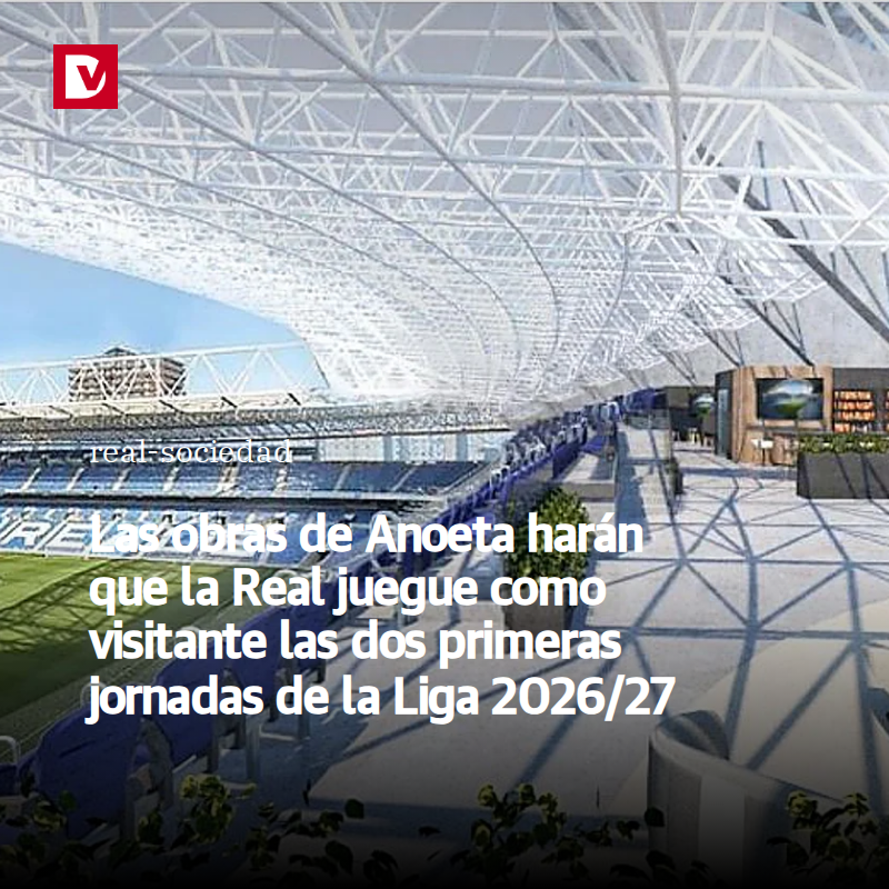 betierreala's tweet photo. Se iniciarán en cuanto acabe la competición, se ejecutarán en verano y permitirán ganar 2.000 asientos hasta una capacidad de 42.247 localidades  #RealSociedad https://t.co/KBZrZNQl4W