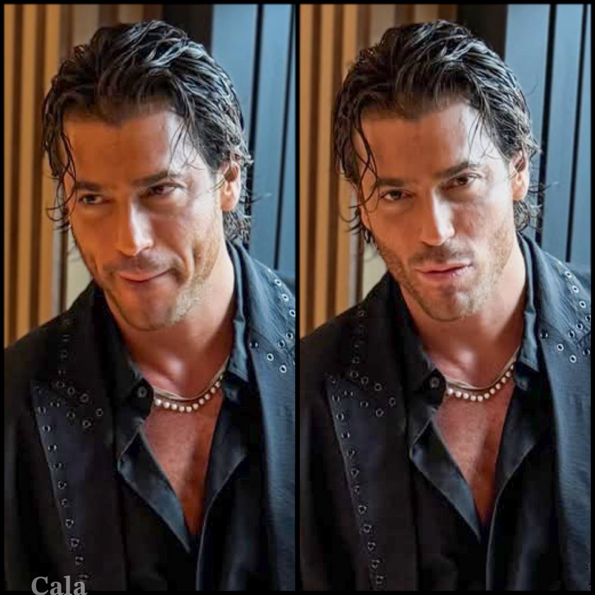 I need to focus on his face so I can get used to his beardless look 😜
#CanYaman