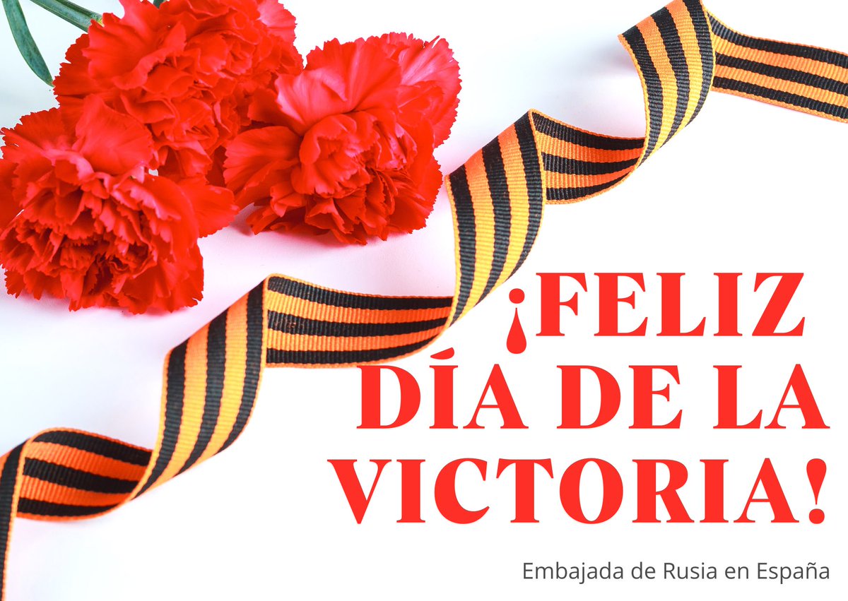 EmbajadaRusaES's tweet photo. 📆 Hoy, el 9 de mayo, se celebra el 81.º Aniversario de la Victoria en la Gran Guerra Patria.

🕯️Más de 27 millones de ciudadanos soviéticos perdieron la vida defendiendo su soberanía y asegurando la paz para toda la humanidad. 

¡Su hazaña nunca será olvidada!

#Victoria81 https://t.co/qj7bTc2RYo