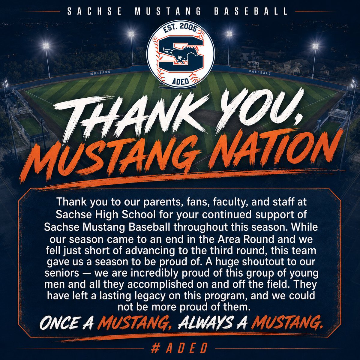 Sachse HS Baseball tweet media