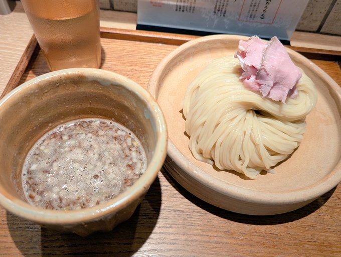 今日のおひる
・つけ麺 