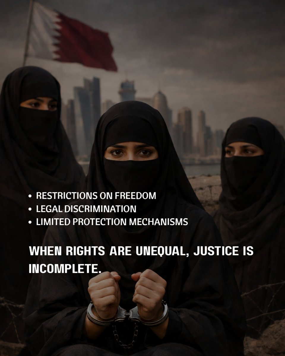 dar_althani's tweet photo. Hidden voices deserve to be heard. Justice, dignity, and equal rights should never be silenced. Stand for truth. Stand for accountability.
#HiddenVoices #Qatar #HumanRights #Justice #WomenRights #Equality #Freedom #HumanDignity #VoicesMatter #Accountability #MiddleEast https://t.co/jquiwRkb0v