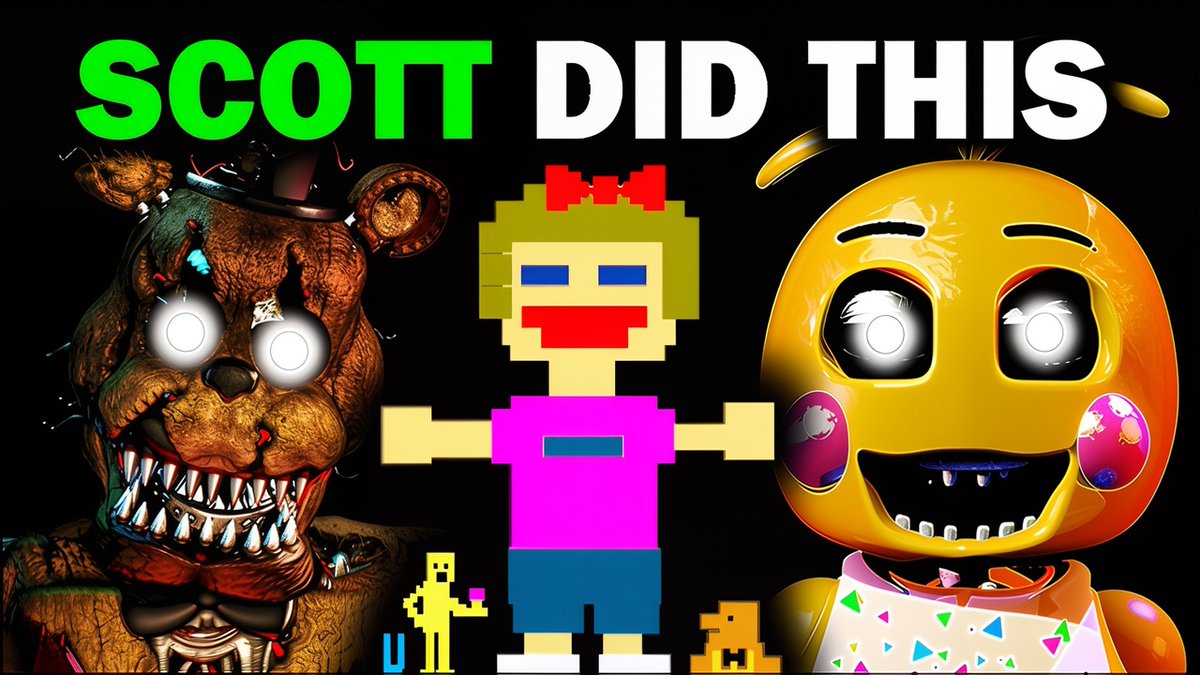 MACKtacularFNAF's tweet photo. Hey everyone! My new video on one of FNAF 4's strangest clues drops today at 8:00 AM Eastern Time! Thanks again to 808 Freddy's for his help on the making of the video! See you all there! #fnaf #fnafmovie #fnaflore #fivenightsatfreddys #gametheory https://t.co/9yc3VGn4fO