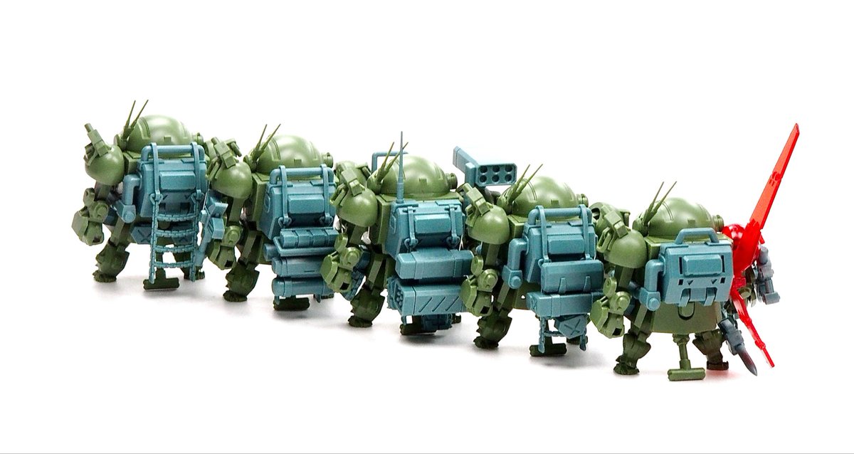 cavico_models's tweet photo. ただいま店頭予約受付中のチョイプラ 装甲騎兵ボトムズ［サ���サ戦］5種類セット限定パックの内容をまとめました。詳しくはこちらをご覧ください→https://t.co/KmerCNPiSD 
#装甲騎兵ボトムズ #キャビコ #チョイプラ #スコープドッグ #ターボカスタム https://t.co/BkOWs8fCv4